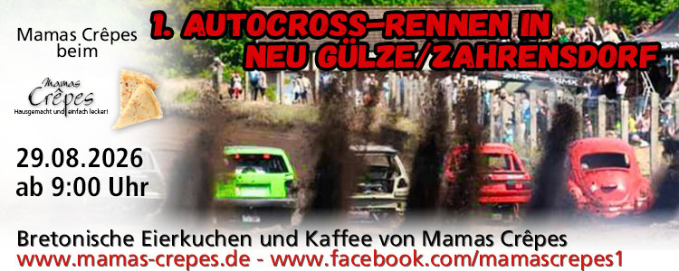 Mamas Crêpes beim Autocross Zahrensdorf Mamas Crêpes beim Autocross Zahrensdorf