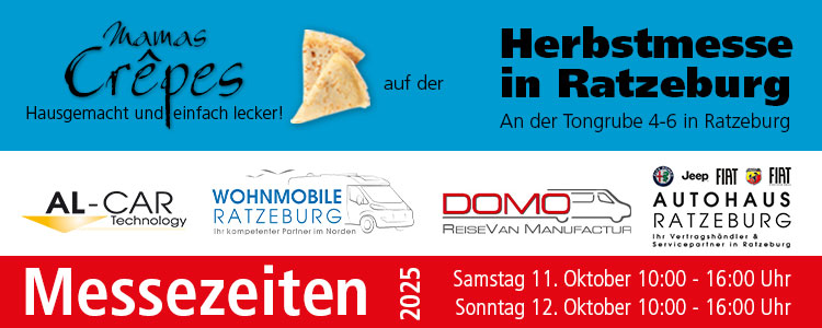 Mamas Crêpes auf dem Herbstmarkt Ratzeburg