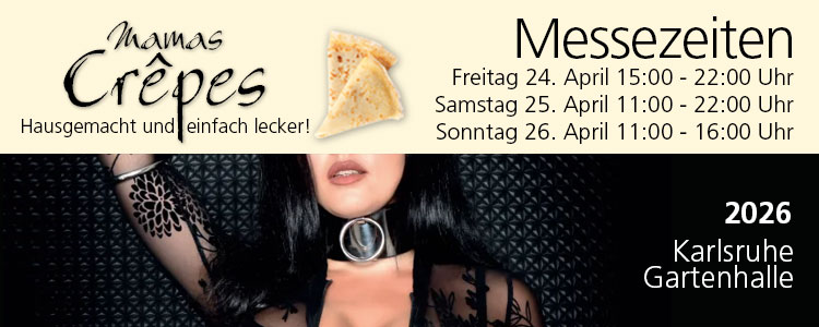 Mamas Crêpes bei der Obscene an der Gartenhalle von Karlsruhe Mamas Crêpes bei der Obscene an der Gartenhalle von Karlsruhe