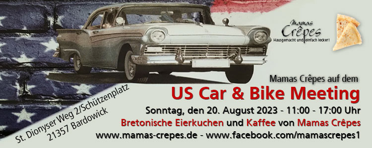 US Car & Bike Meeting in Bardowick am 20. August 2023